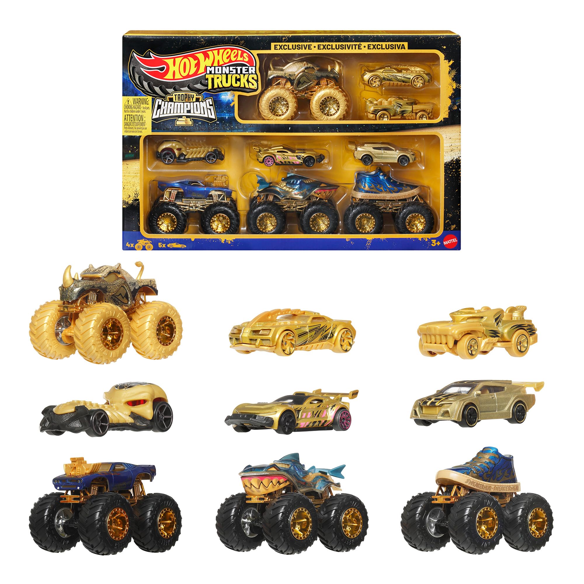 Amazon | ホットウィール(Hot Wheels) モンスタートラック トロフィー